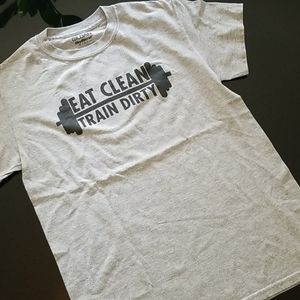 Clean Eatz workout tee